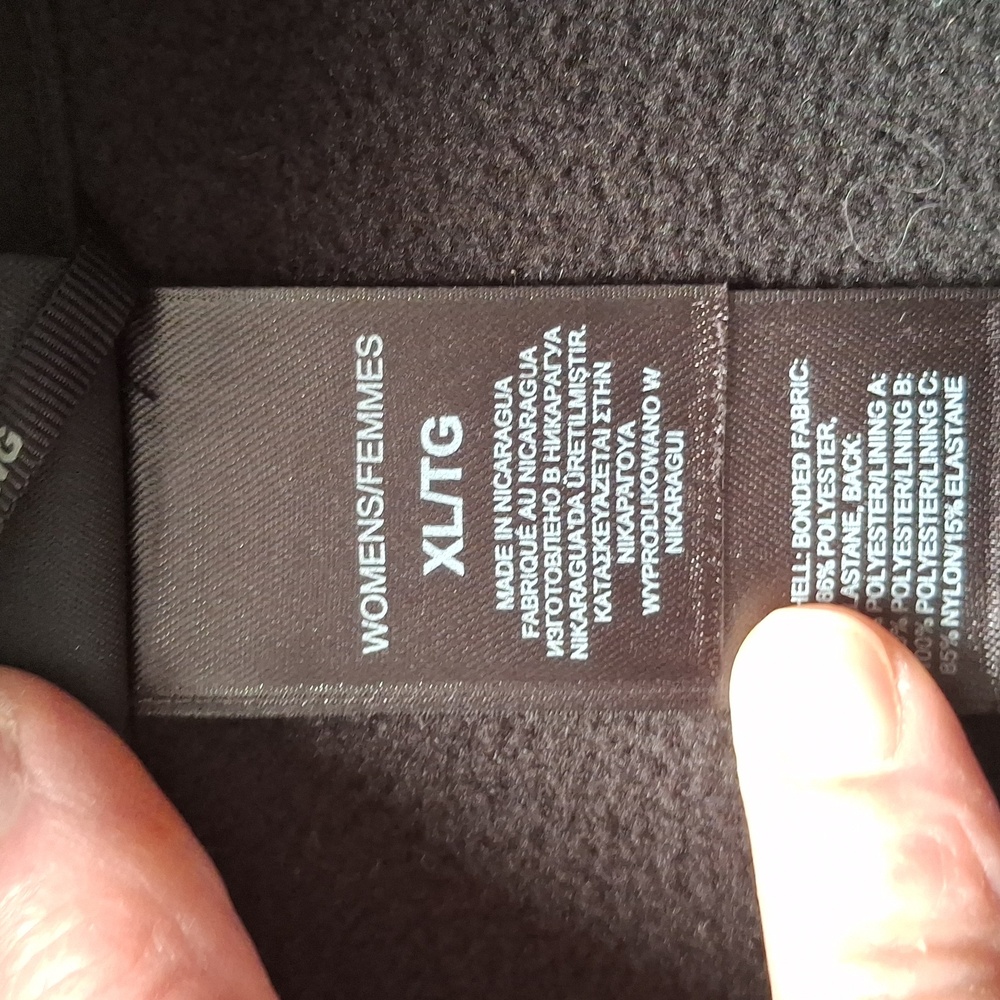 The North Face Soft Shell Jacket Size XL/TG Windwall - Picture 4 of 8
